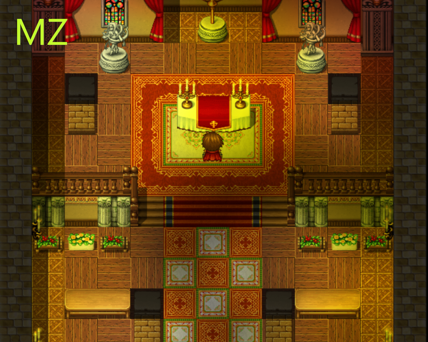 RPG Maker MZ MV Plugin - Simple Lighting and Timing System by CFpandaRPG