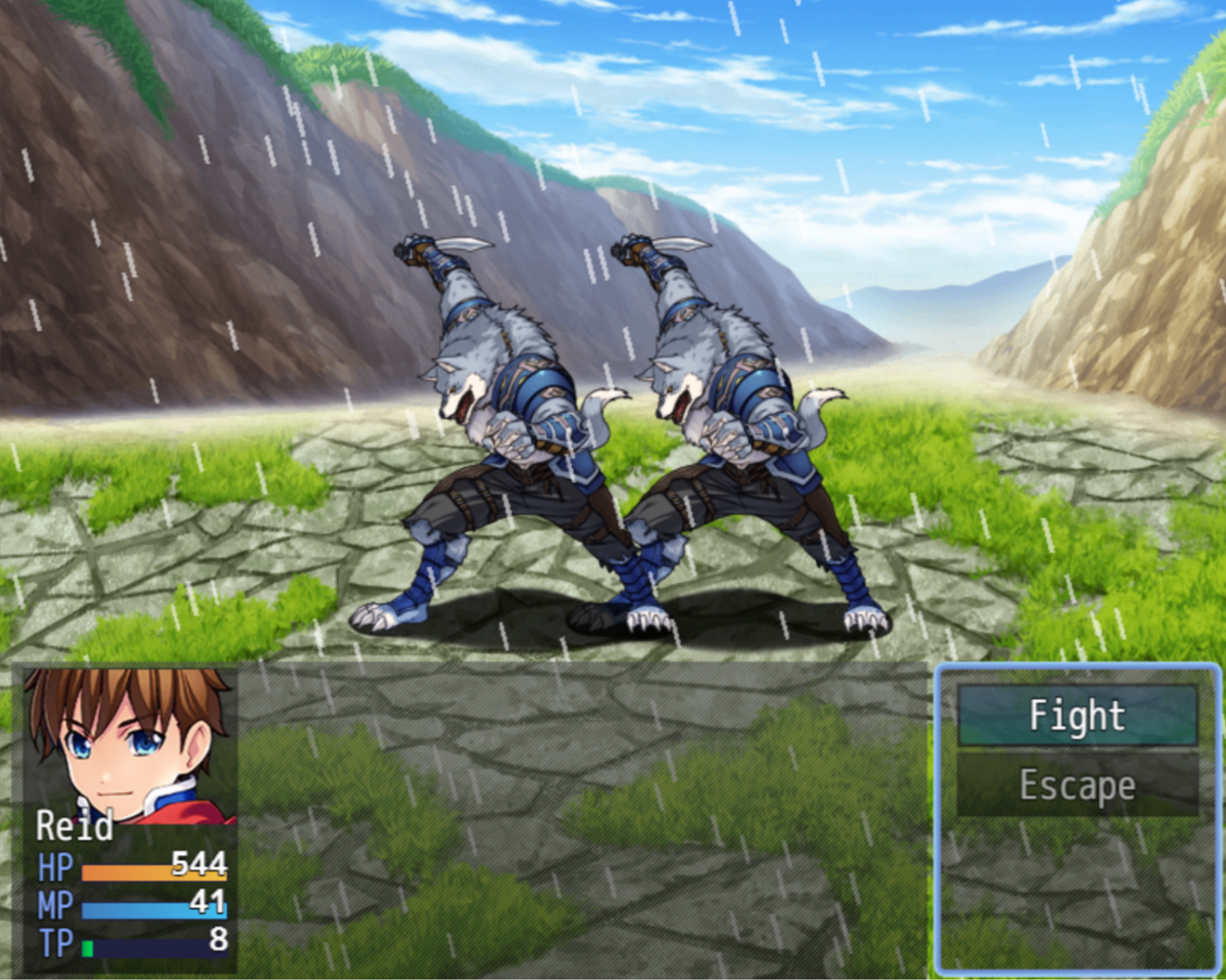 RPG Maker MZ Plugin - Map and Battle EZweather by CFpandaRPG