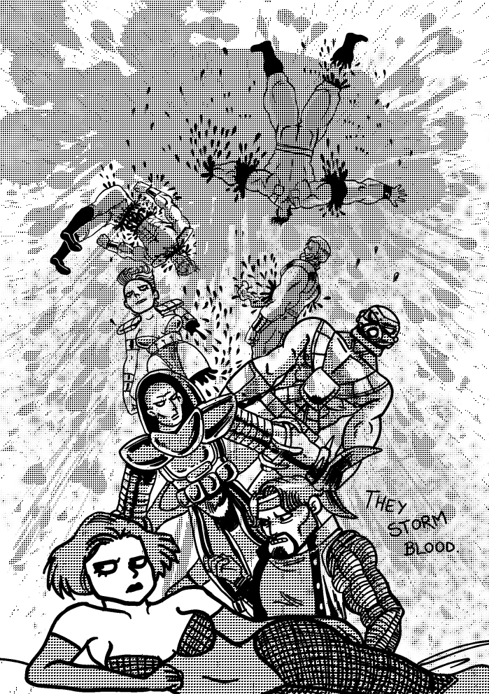 Screenshot 2 for Fightzine Inktober 2019