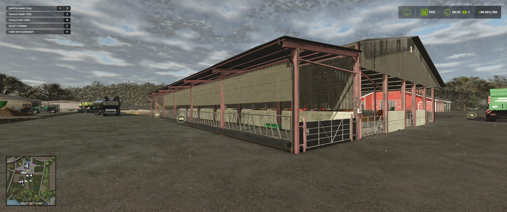Screenshot 2 for FS25 Small Calf Shed [V2]
