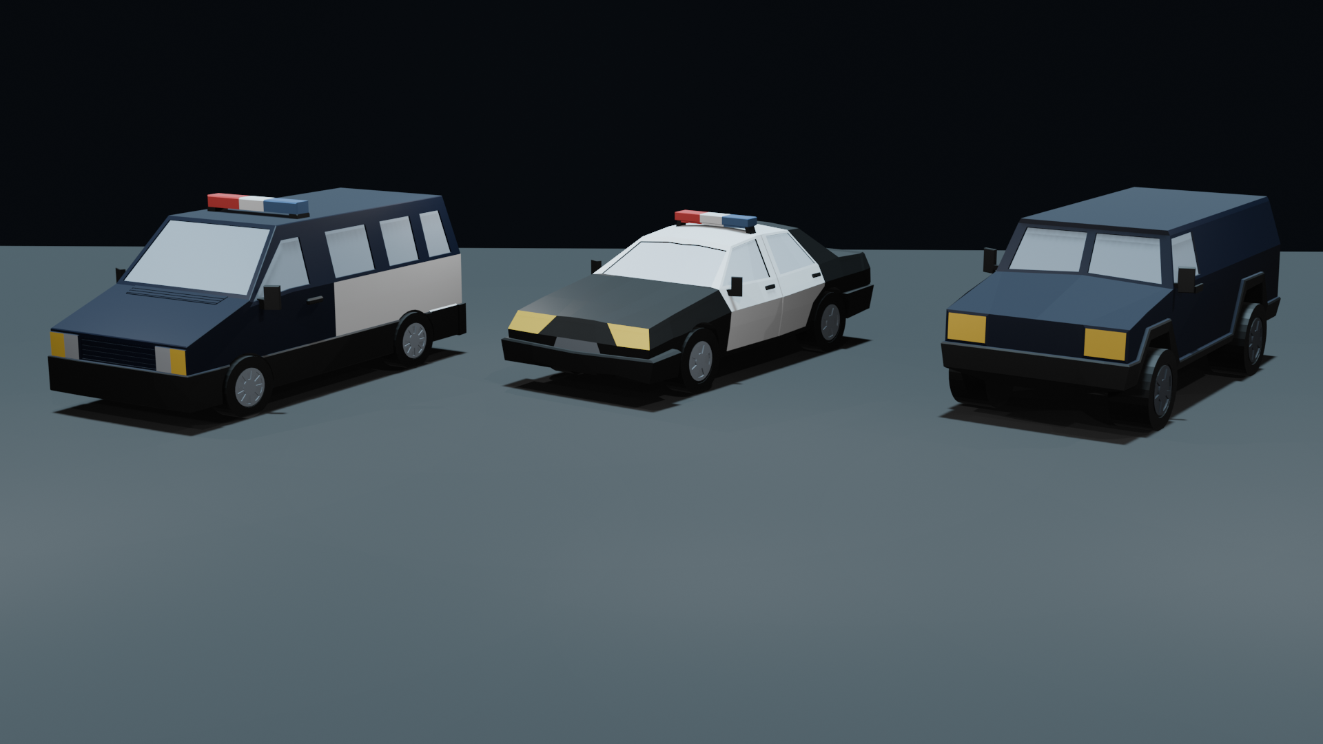 Simple Low Poly Police Pack By Augusto Faria simple-low-poly-police-pack-by-augusto-faria