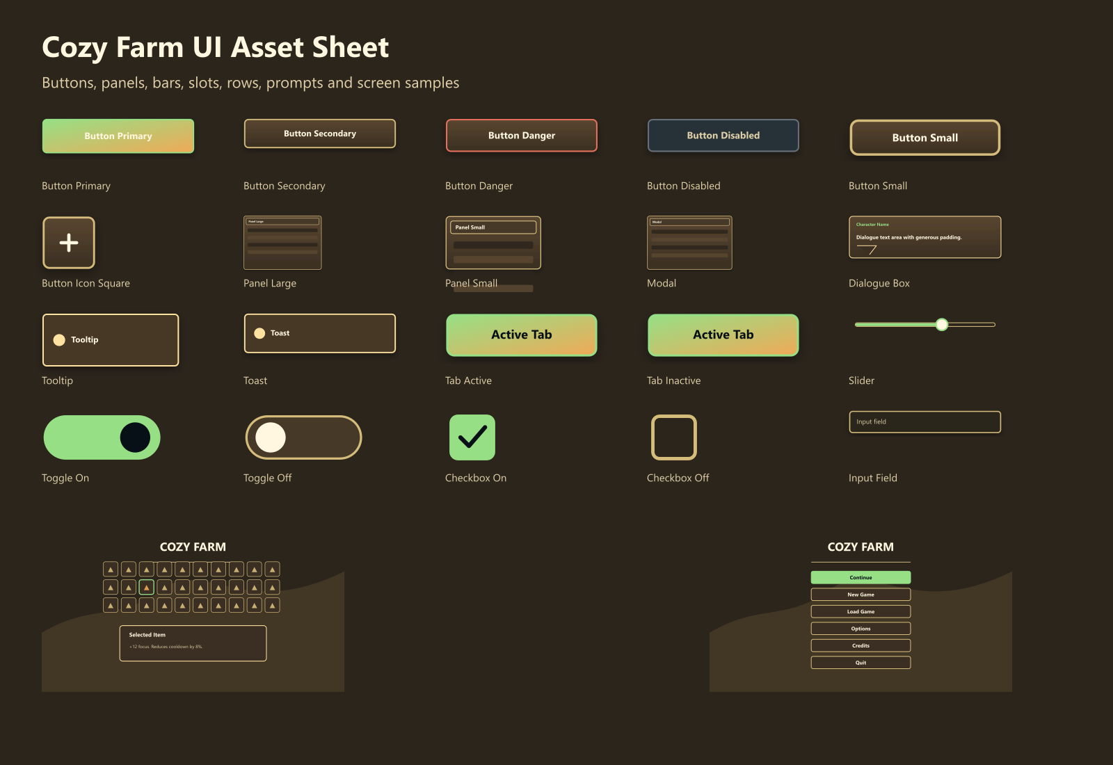 indie Game UI Kit – Menus, HUDs & Interface Systems (3 Themes) by ...