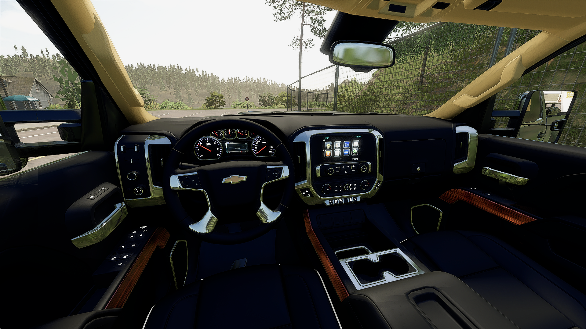 Screenshot 3 for FS25 2018 Chevy HighCountry 2500