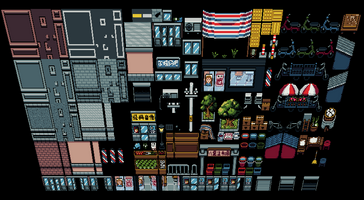 Update Log – Y2K China Street scene Tileset-Park 1 – V1.3 - [ Pixel Art ...