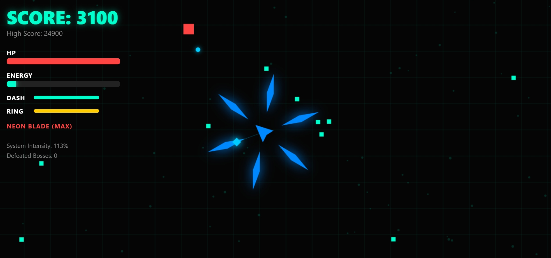 Screenshot 4 for Neon Survivor.io