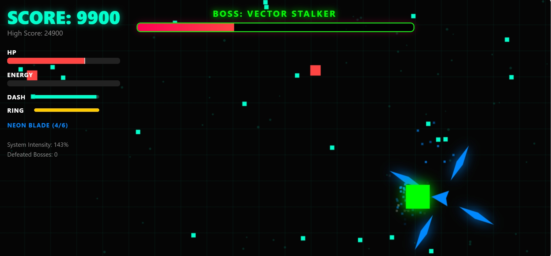 Screenshot 6 for Neon Survivor.io