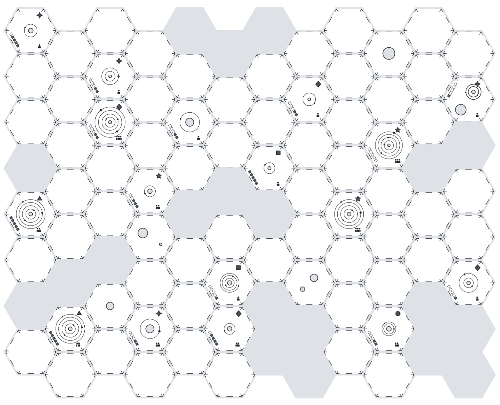 Screenshot 3 for Sector Hexes for Print