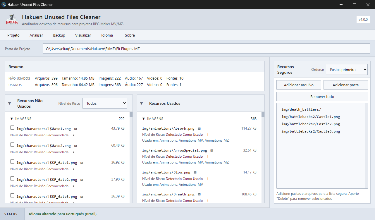 Screenshot 8 for Unused File Cleaner for RPG Maker MV/MZ