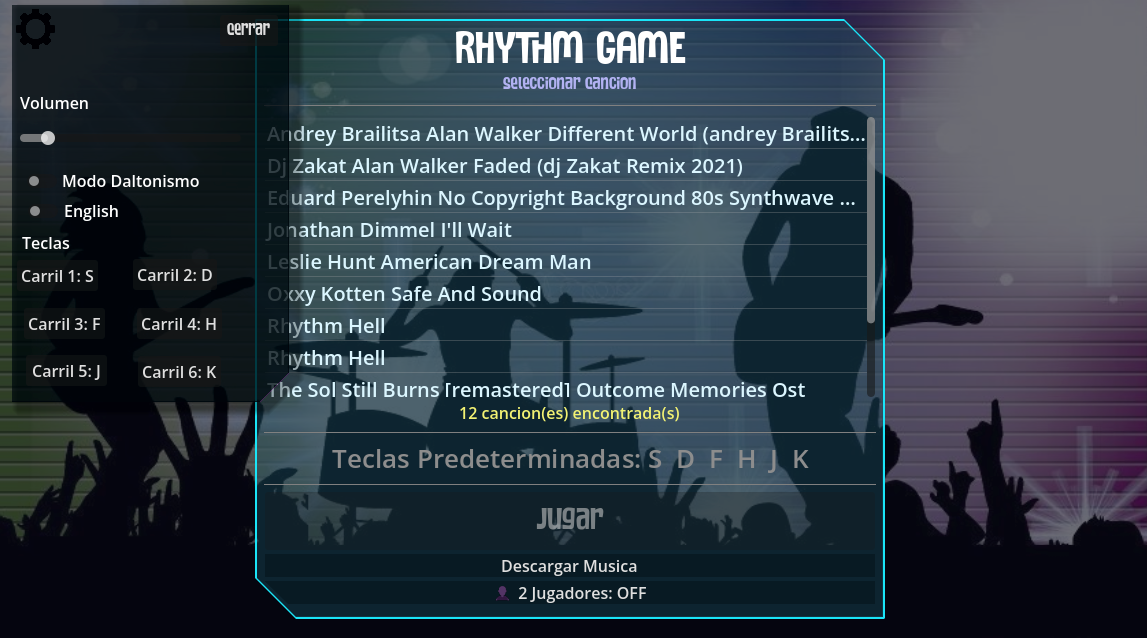 Rhythm Game by Diego_Almaraz_CUCEI