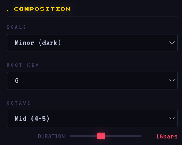 Screenshot 5 for 8-Bit Music Generator