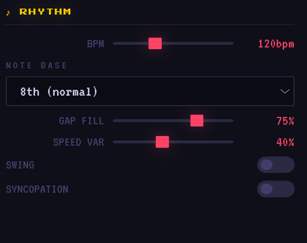 Screenshot 7 for 8-Bit Music Generator