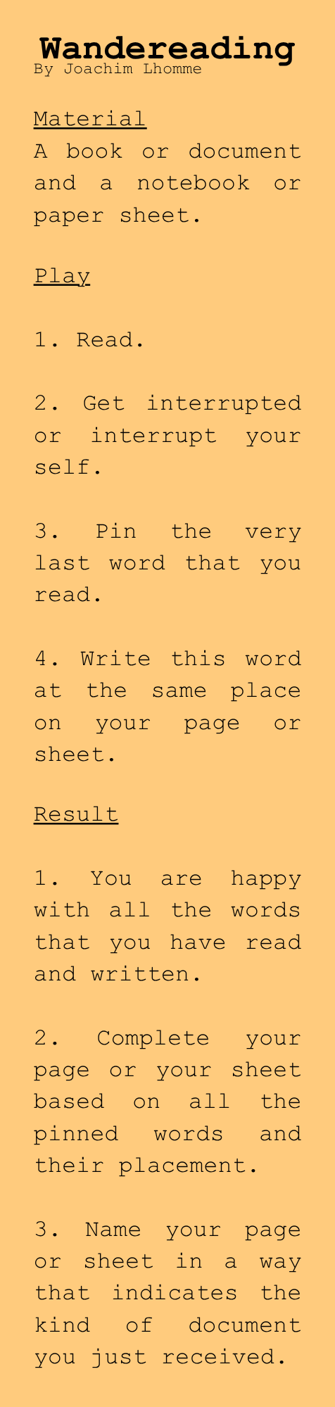 Screenshot 2 for Wandereading