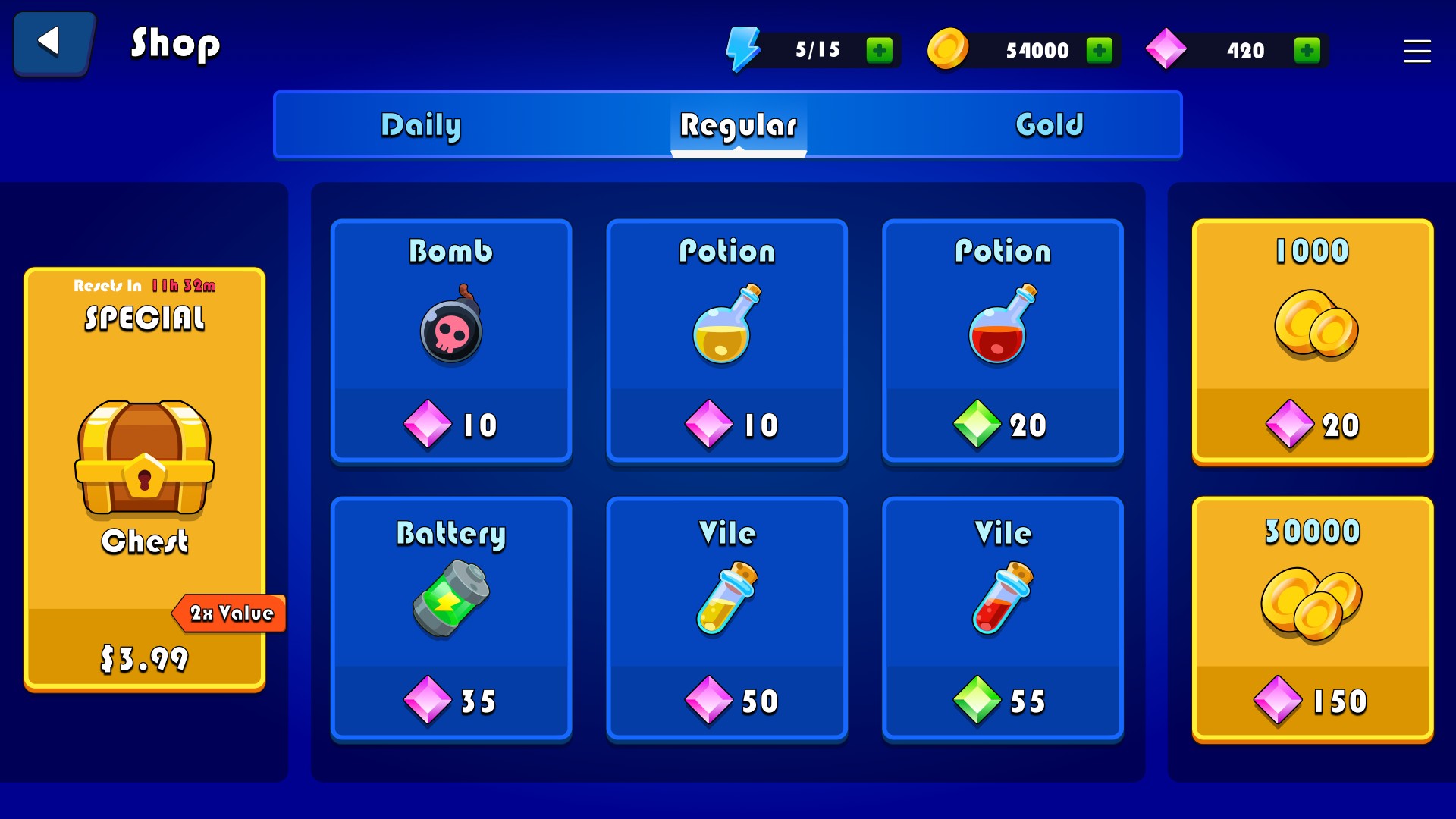 Casual GUI Asset Pack by Ultra knight