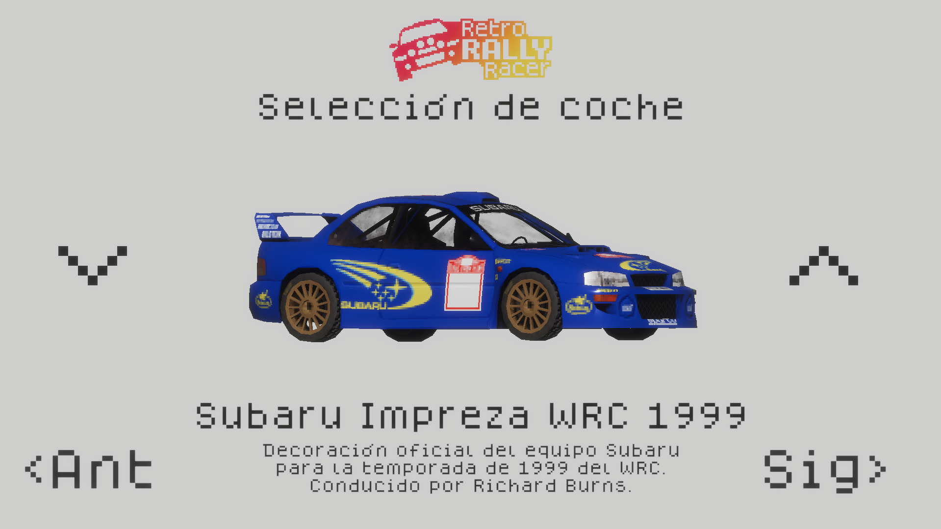 Screenshot 4 for Retro Rally Racer Demo