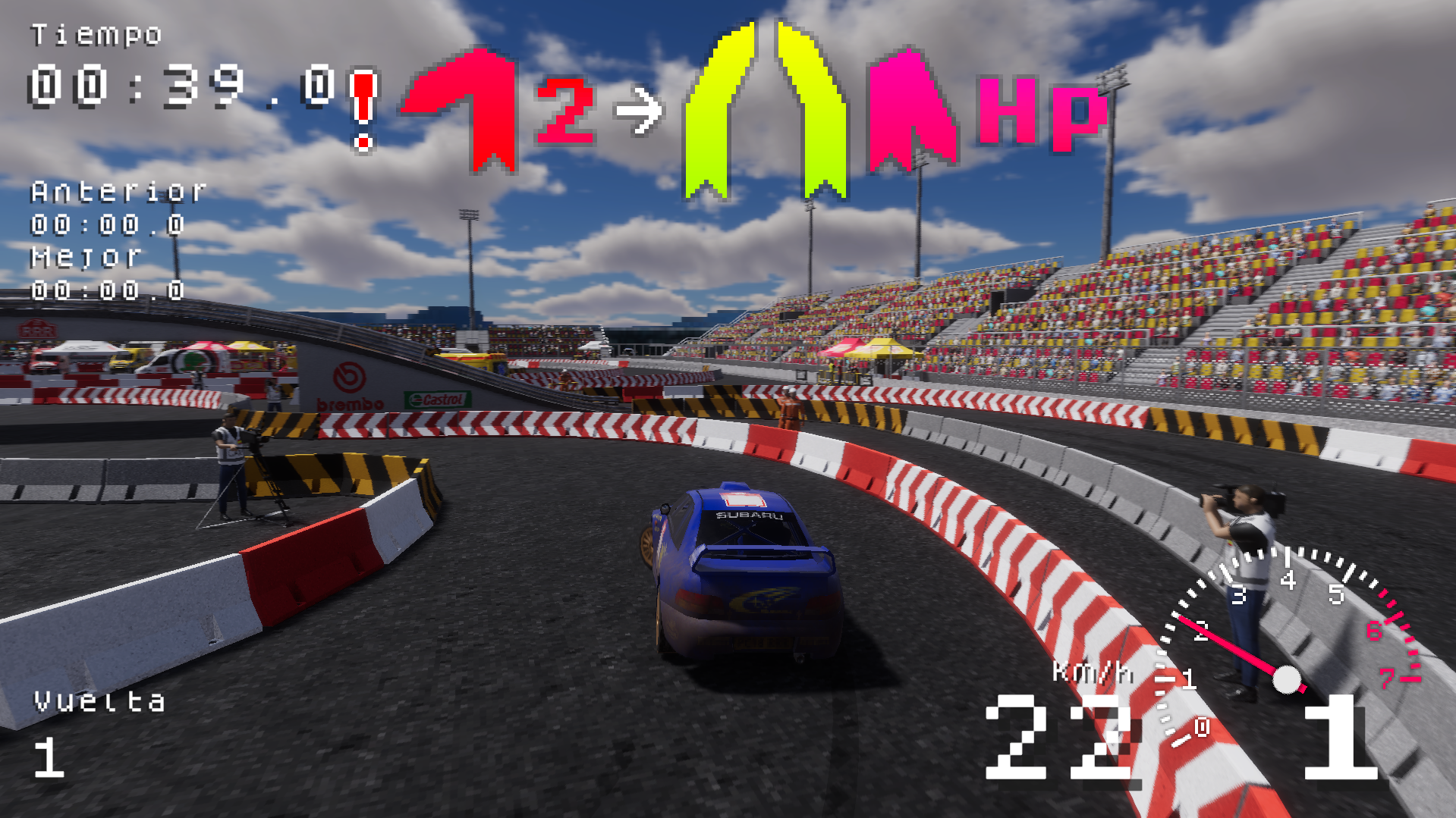 Screenshot 7 for Retro Rally Racer Demo
