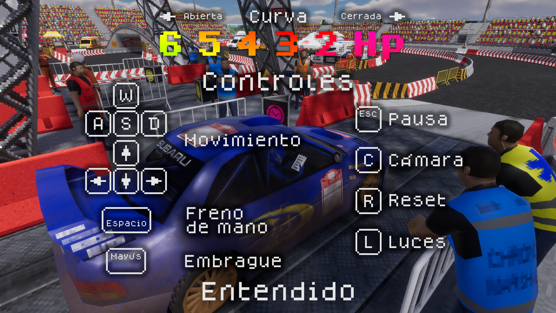 Screenshot 5 for Retro Rally Racer Demo