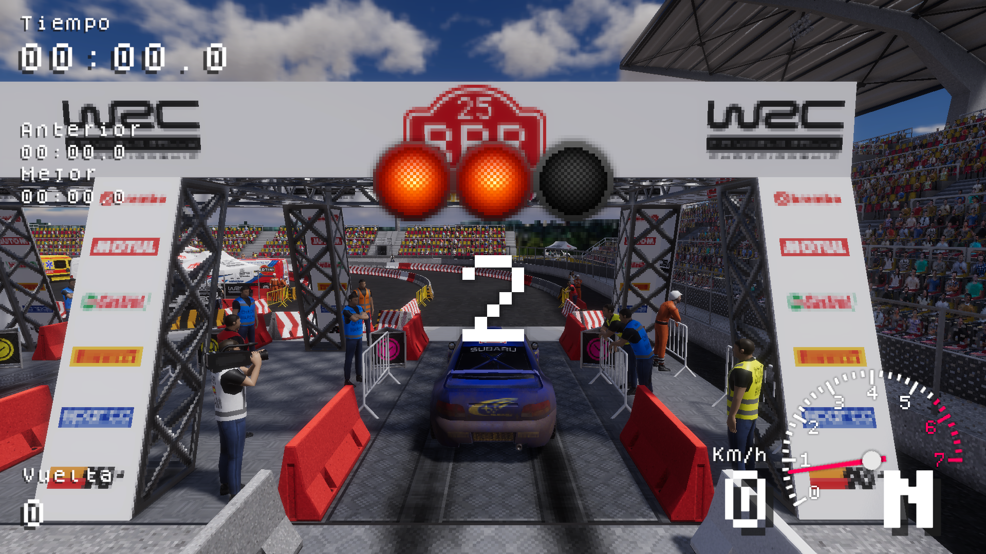 Screenshot 6 for Retro Rally Racer Demo