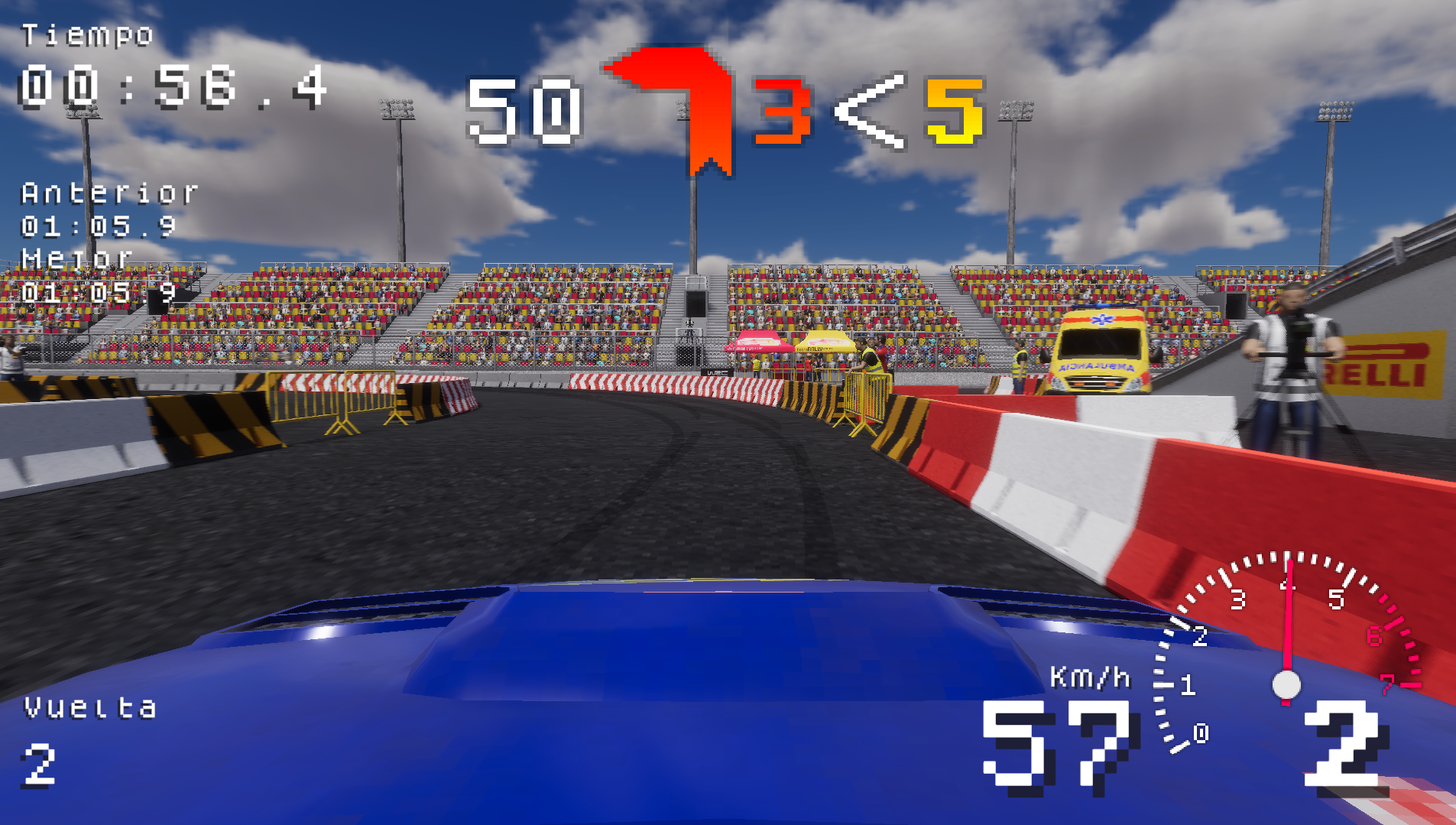 Screenshot 9 for Retro Rally Racer Demo