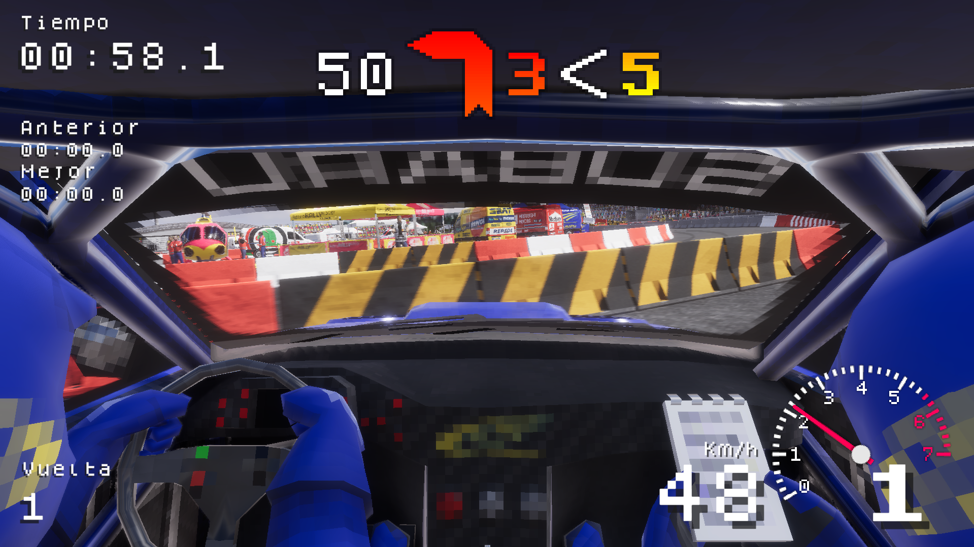 Screenshot 8 for Retro Rally Racer Demo