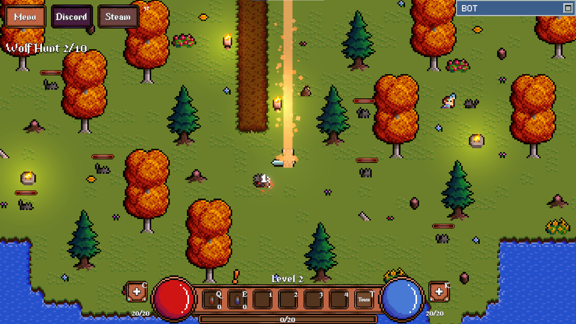 Screenshot 4 for Game About Botting in an MMORPG