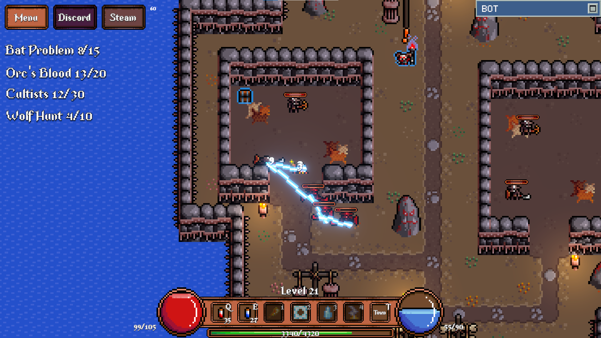 Screenshot 6 for Game About Botting in an MMORPG