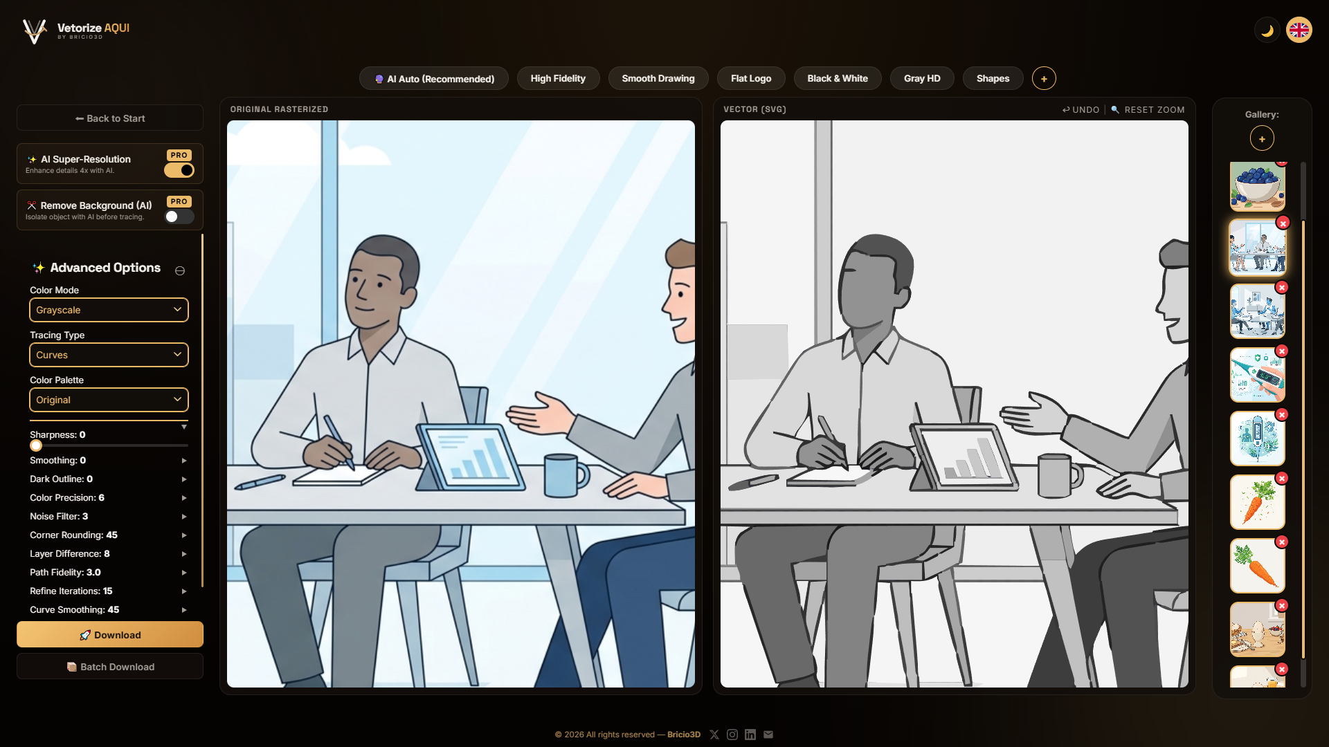 Screenshot 4 for Vetorize Aqui