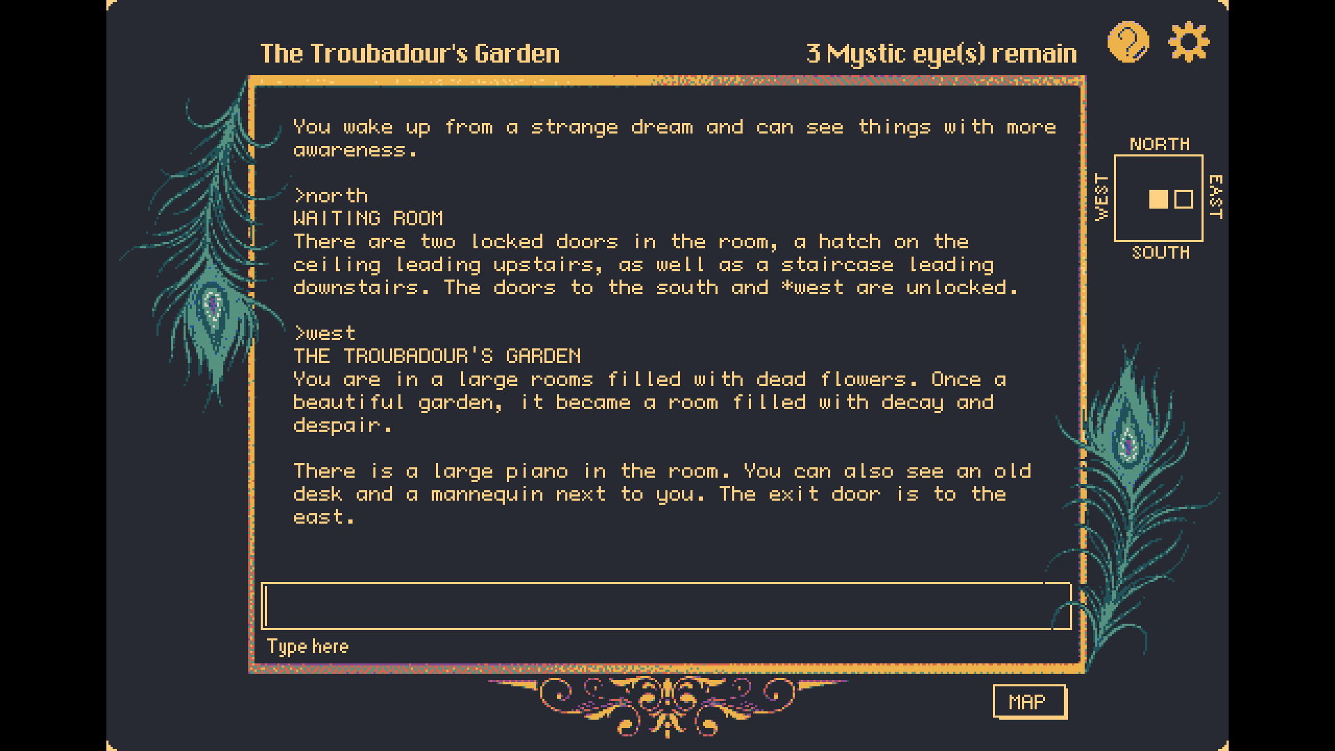 Screenshot 2 for The Dreams in the Peacock House