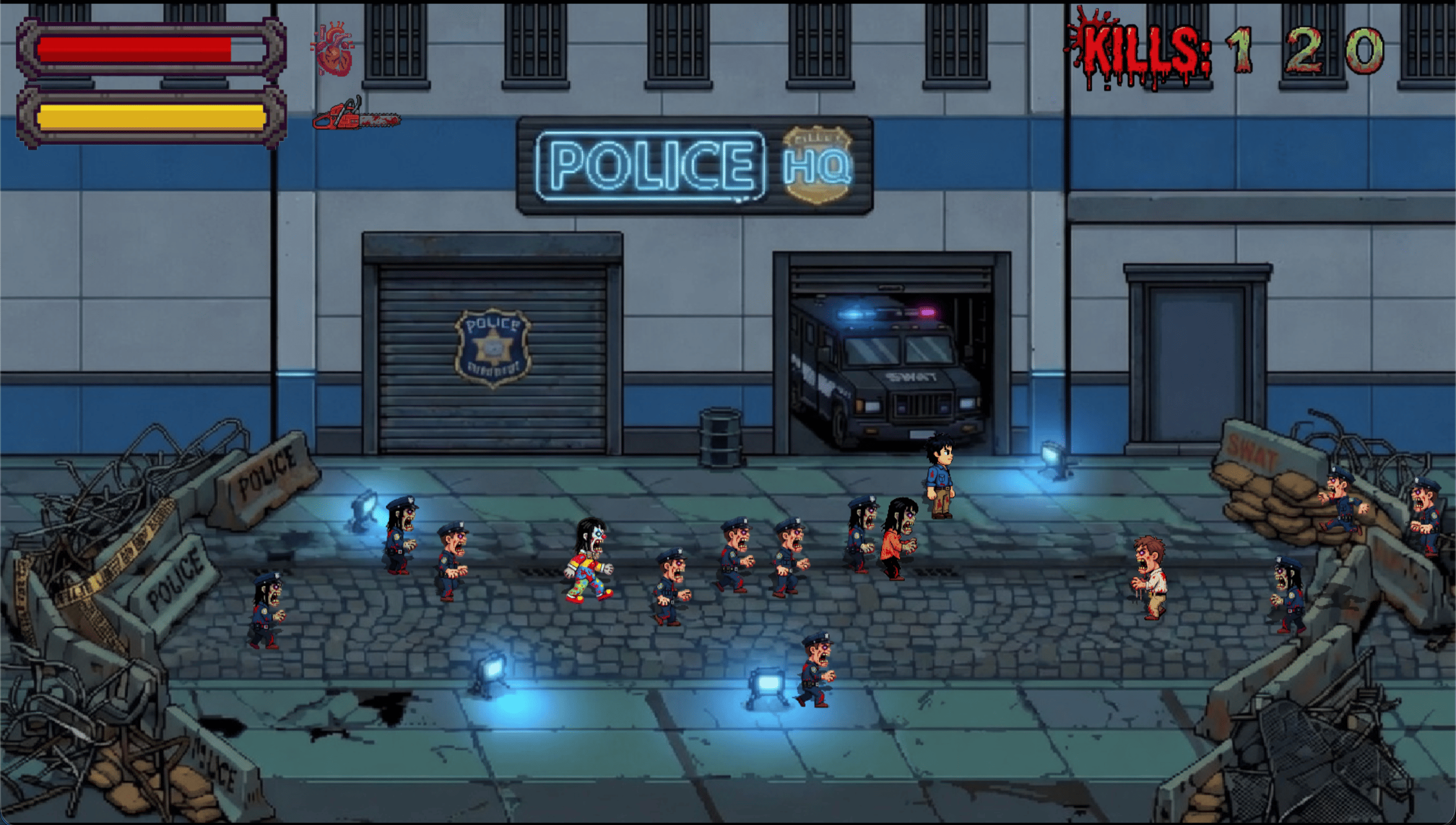 Screenshot 3 for Just... kill all the zombies!