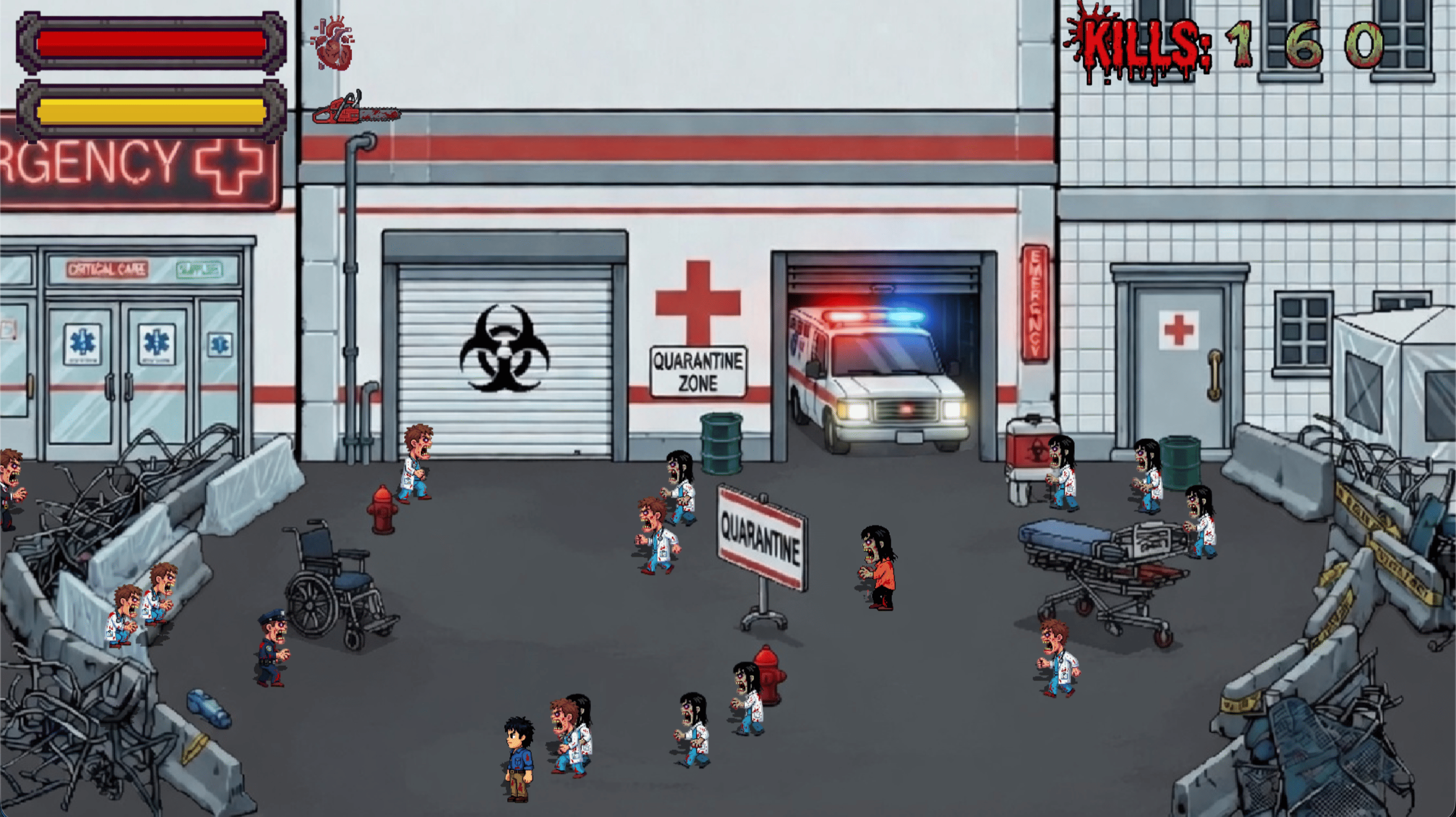 Screenshot 2 for Just... kill all the zombies!
