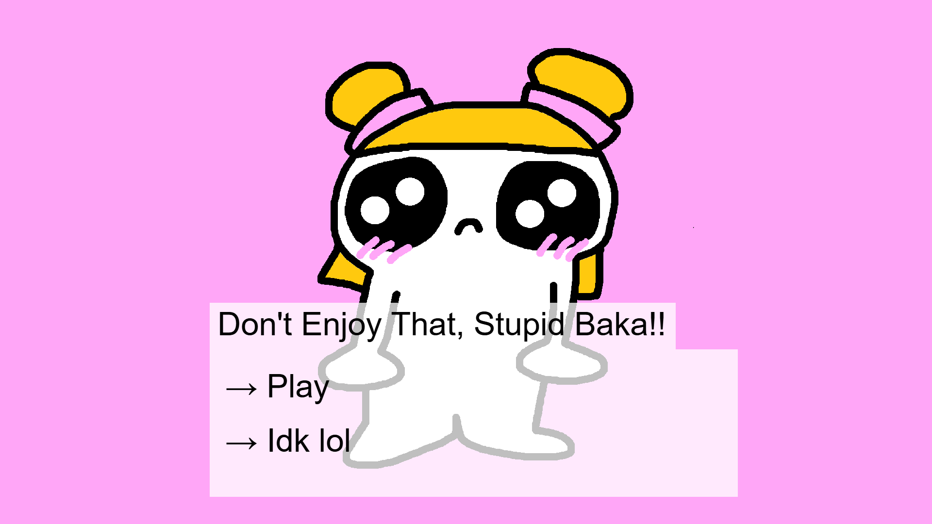 Screenshot 2 for Don't Mock Me, Stupid Baka !! Demo1
