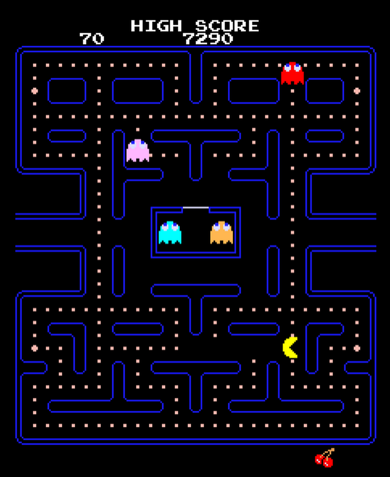 Pac Man Inverted Variations on Pac-Man by Geekwagon, Deplicator