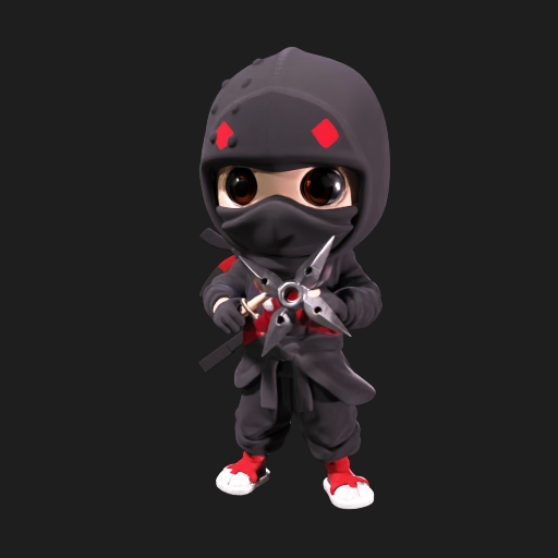 Anime Chibi Heroes x6 - Anime Chibi Heroes x6 by Voxa3D