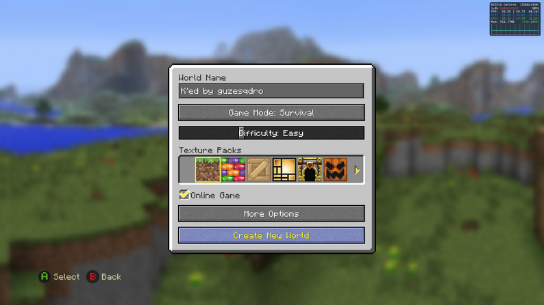Minecraft Legacy Console Edition by guzesqdro