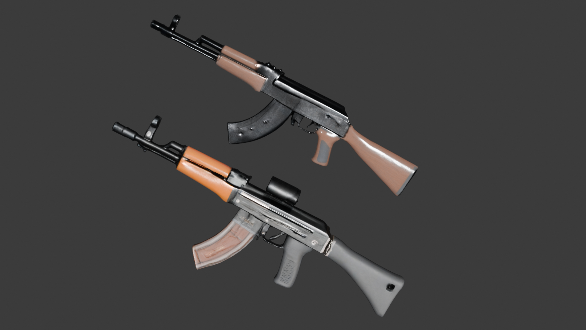 Screenshot 2 for Claymation AK-74 Asset Pack