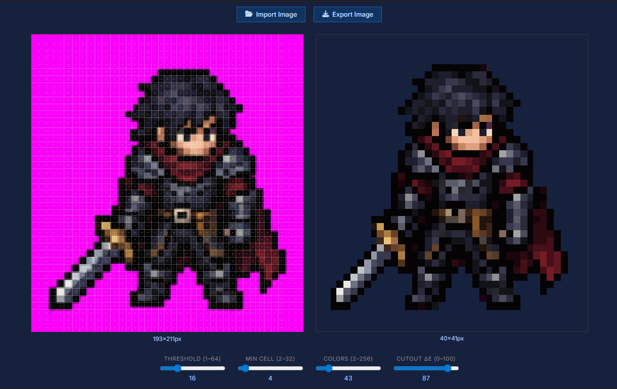 AI Pixelart Scaler by Alfantin