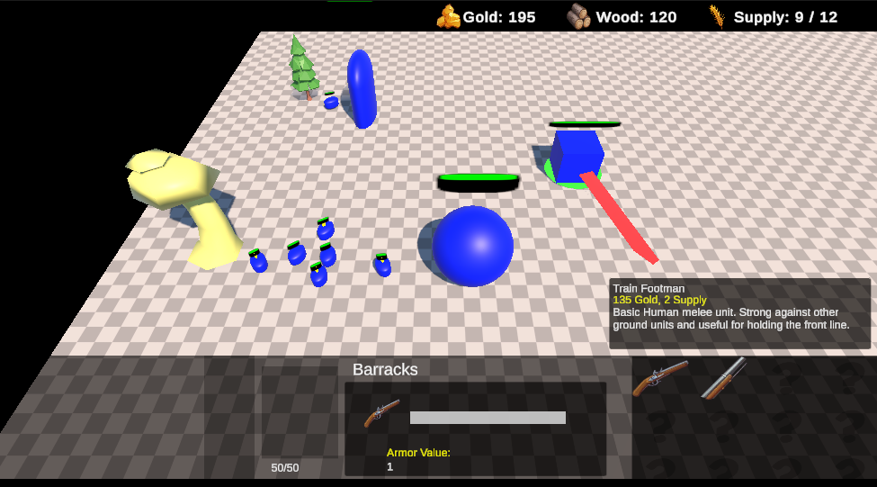 Screenshot 2 for Warcraft III Demake