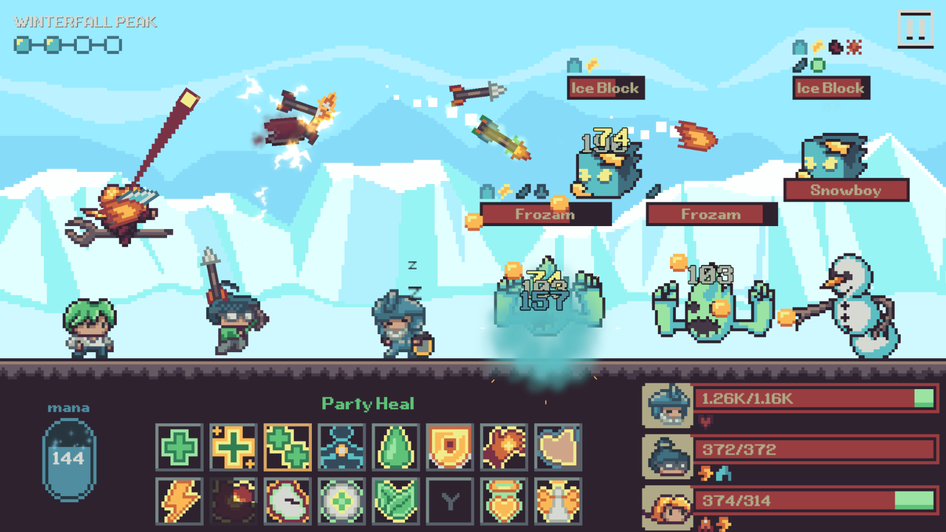 Screenshot 2 for Master Healer Kale with useless party - Demo