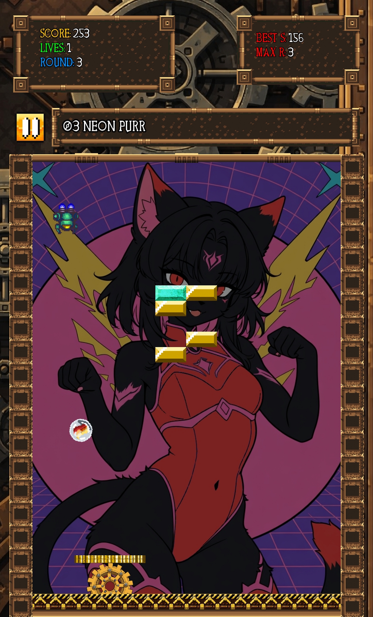 Screenshot 6 for Furry Brick Breaker