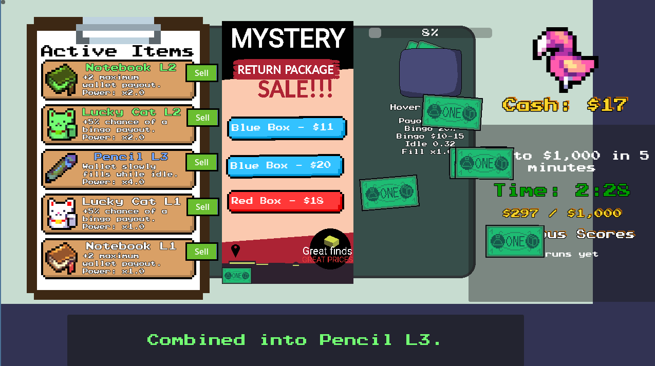Screenshot 4 for Buy Sell Collect Prototype 1.0