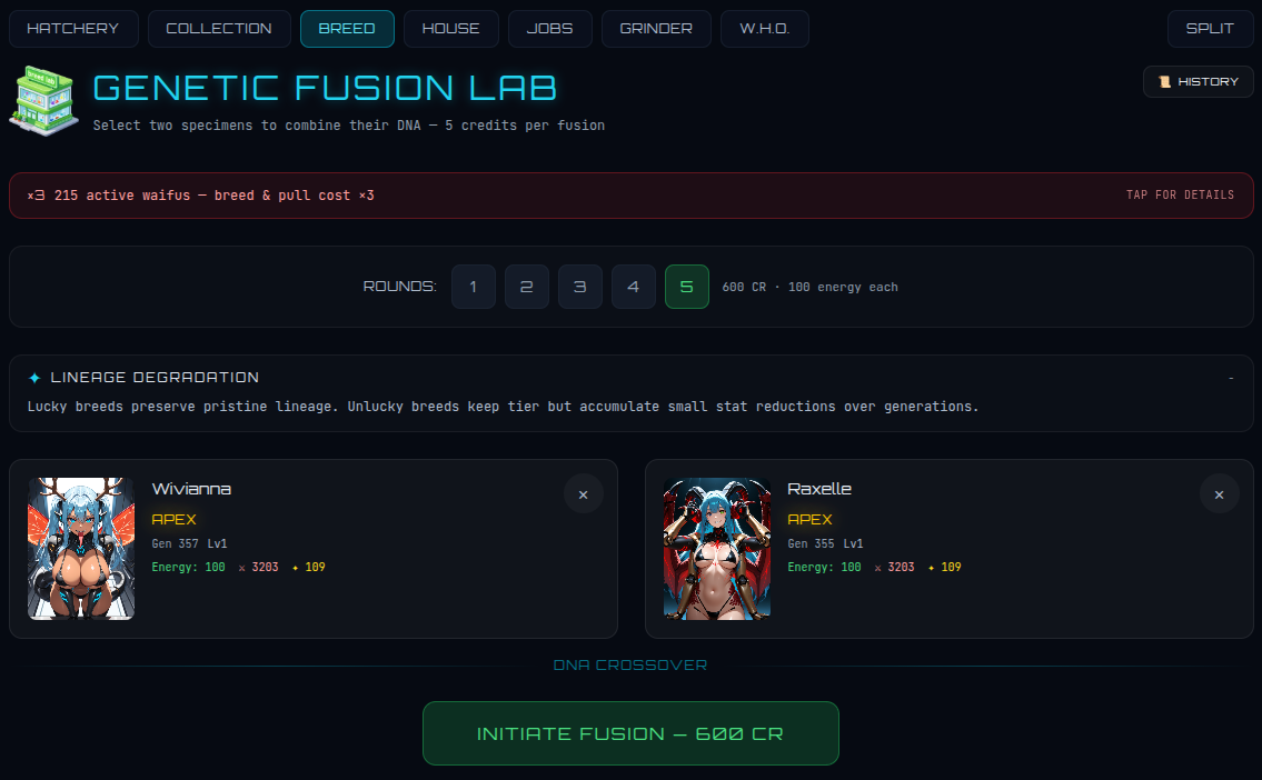 Screenshot 3 for Waifu Hatch