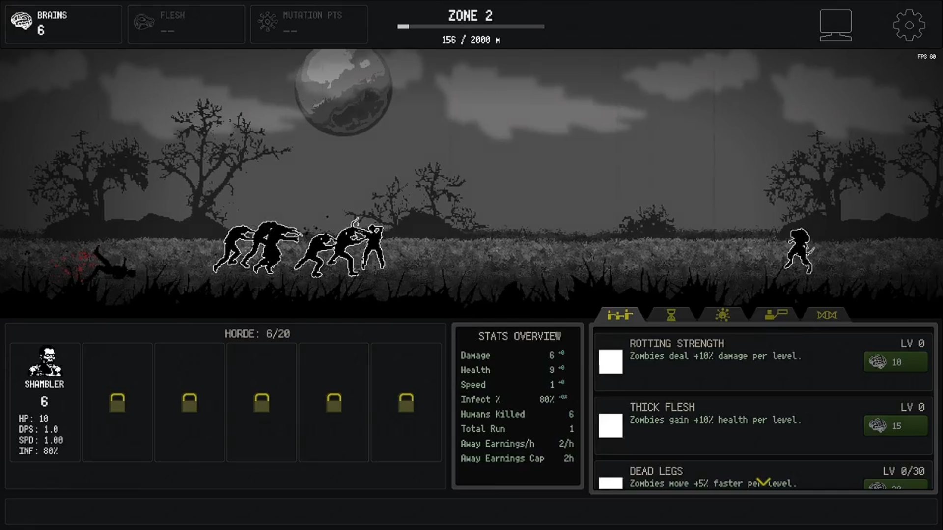 Screenshot 2 for Night of the Idle Horde (v 0.1.6.2)