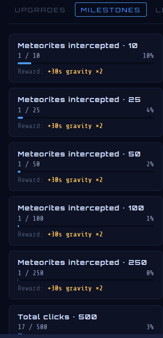 Screenshot 3 for Asteroid Idle