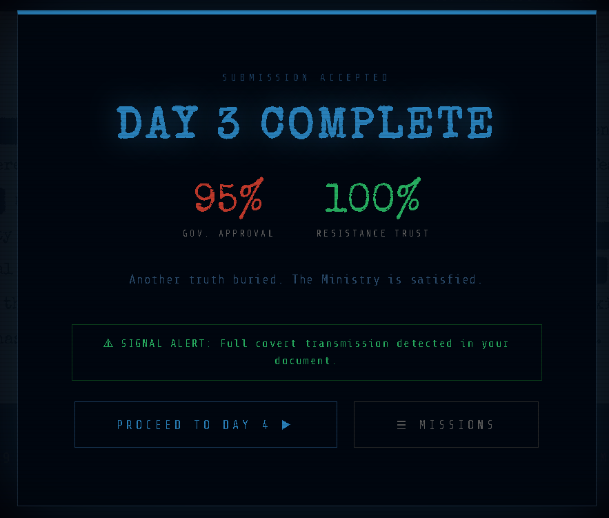Screenshot 5 for The Blackout Curator