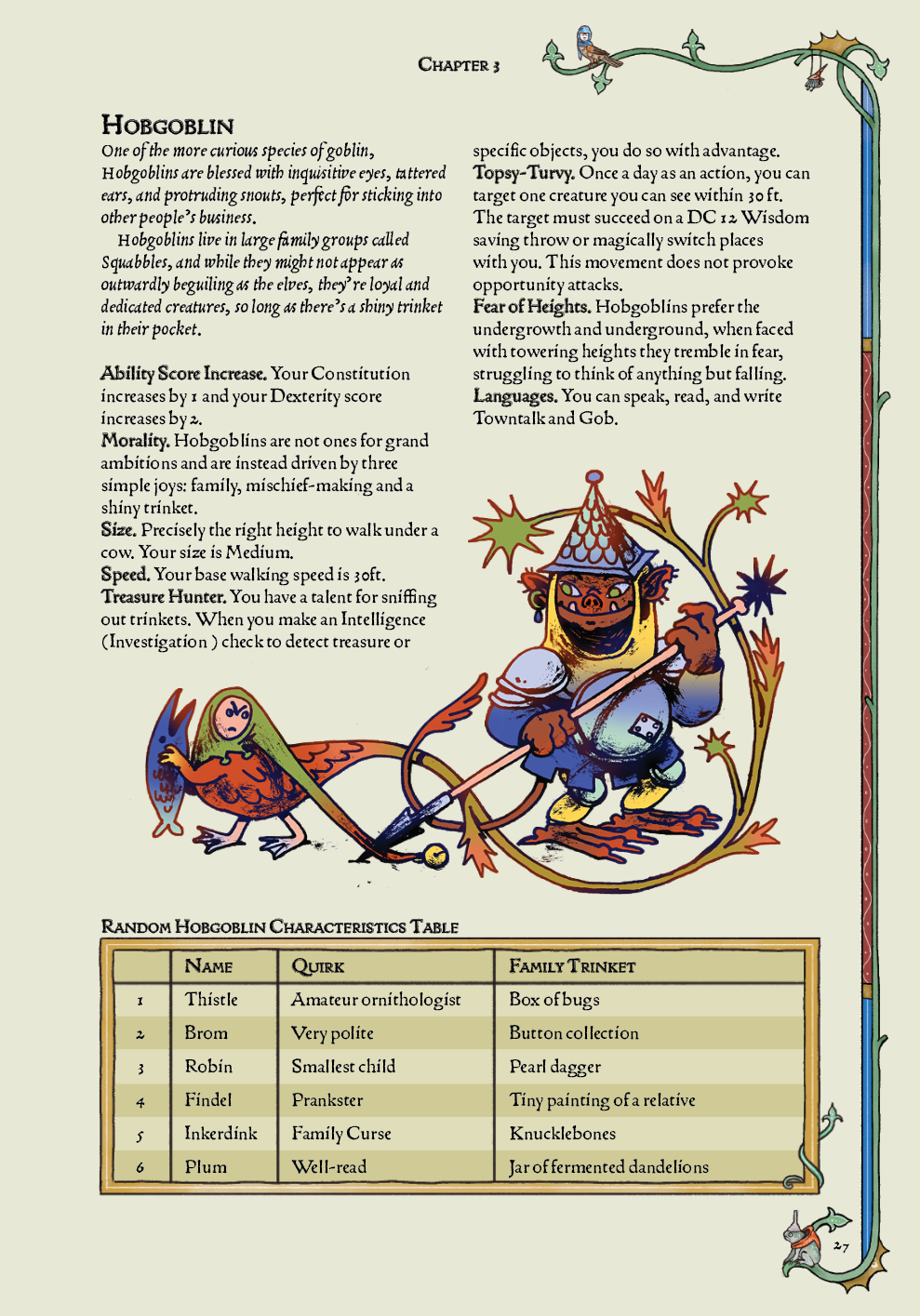 Screenshot 5 for Into the Hazelands - TTRPG Setting Guide