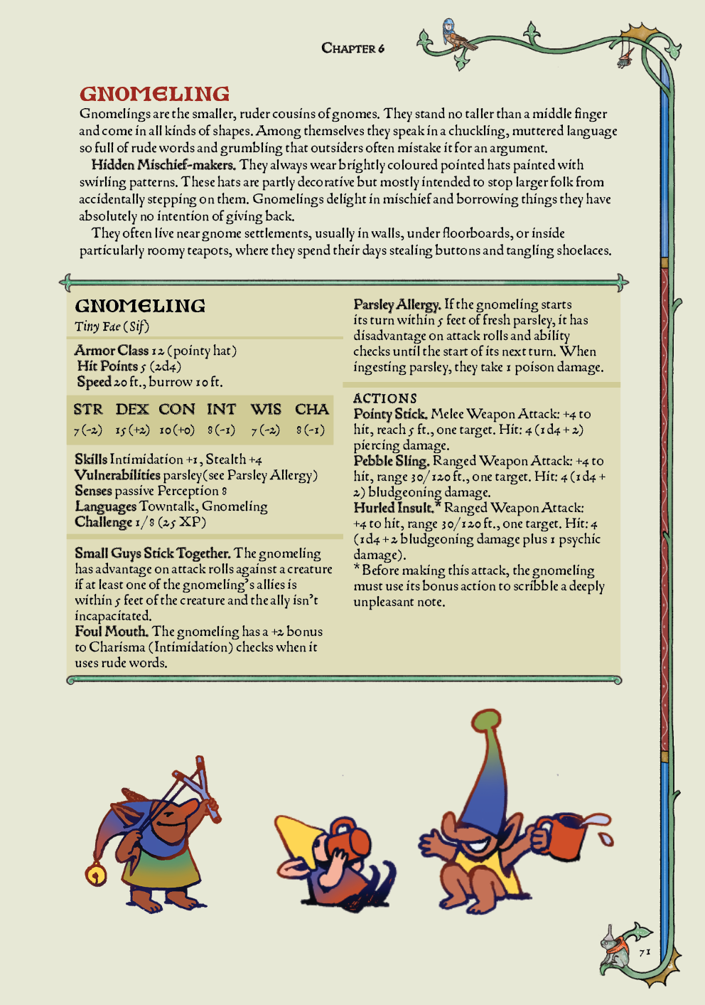 Screenshot 7 for Into the Hazelands - TTRPG Setting Guide