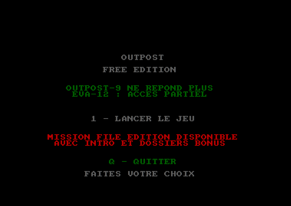 Screenshot 3 for OUTPOST - FREE EDITION - CPC