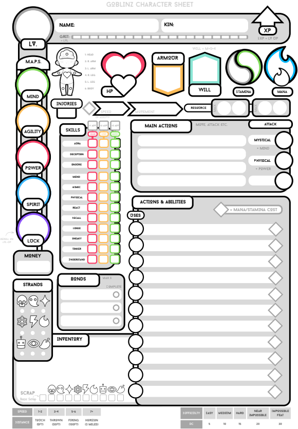 Screenshot 4 for GOBLINZ: The Classless TTRPG (DEMO)