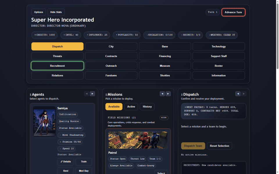 Screenshot 3 for Super Hero Inc
