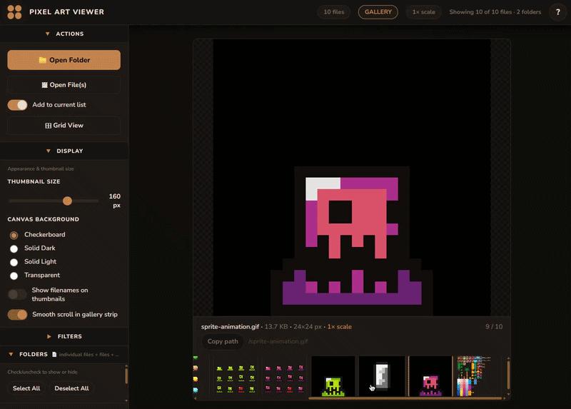 Pixel Art Viewer Screenshot