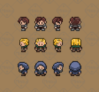 Fantasy Classes Character Pack – 9 Playable Classes by Maru